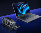 A Lecoo Pro 14 Core Edition az Intel Core Ultra 5 135H processzorral rendelkezik. A képen: a laptop eGPU-konfigurációval.