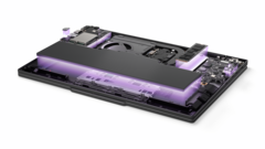 A Lenovo ThinkPad T14s Gen 7 moduláris elemei.