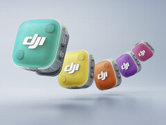 A DJI legújabb mikrofonos kiadása különböző mágneses előlapokkal testre szabható.