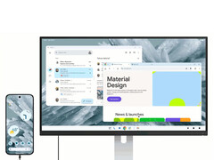 A Google asztali üzemmódja attól függetlenül működik, hogy a Pixel okostelefon mit mutat a képernyőn. (Kép forrása: Google)