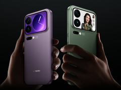 A Xiaomi 17 Pro és a Xiaomi 17 Pro Max eltér a legtöbb candybar okostelefonok viszonylag nagy másodlagos kijelzőkkel. (Kép forrása: Xiaomi)