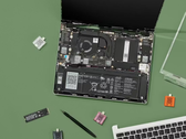 A Framework Laptop 13 promóciós fotója, amely a belső részeit mutatja be