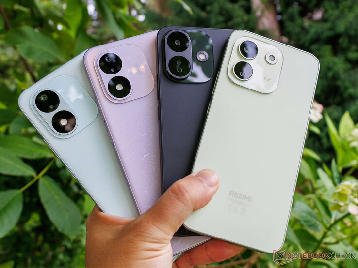 A globális Redmi Note 17 sorozat (a jobb szélén a Pro Max)
