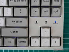 Keychron C1 Pro 8K jelzőfények. 