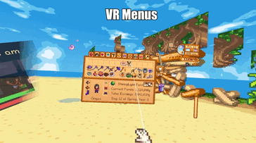 A képen: Játékmenet-képernyőkép a Stardew 3DVR-ből.