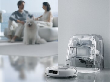 A DJI Romo P2 átlátszó kialakításával.