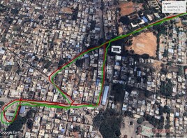 Navigációs tesztvezetés közúton