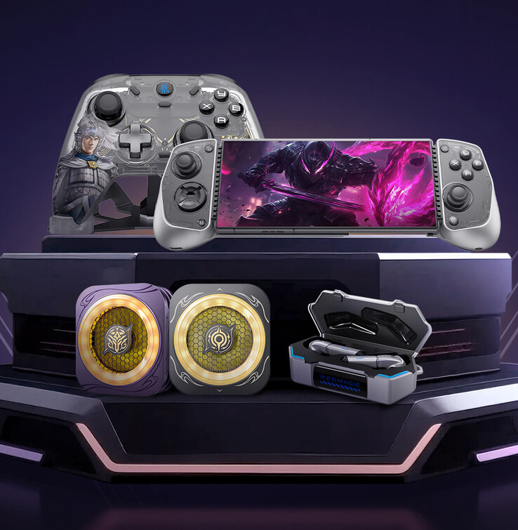 Az új Blade Controller egyike a RedMagic által egyszerre bemutatott számos játékkiegészítőnek. (Kép forrása: RedMagic)
