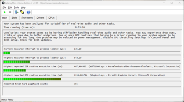 LatencyMon - Áttekintés