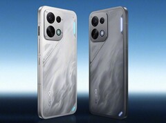 Az Oppo K15 „speed white” és „gale grey” színváltozatokban kapható.