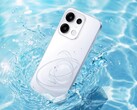 Az Oppo Reno16 Pro feltűnően díszített hátlappal rendelkezik.