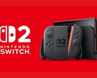 Nintendo Switch 2 termékkép dokkolóval és Joy-Con 2 töltőmarkolattal. (Kép forrása: Nintendo)
