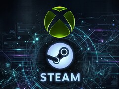 Xbox és Steam logók jelennek meg