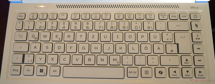 Acer Nitro V14 AI: Billentyűzet