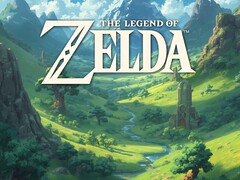 A The Legend of Zelda játék bannerje látható