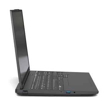 Ethernet is rendelkezésre áll, de a laptop nem különösebben kompakt (Kép forrása: Tuxedo)