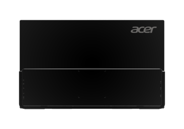 A monitor hátsó nézete. (Kép forrása: Acer)