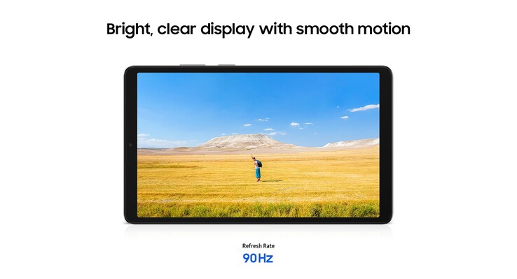 A Tab A11 kijelzője. (Kép forrása: Samsung)