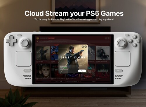 Asobi: A Remote Play felhőalapú streamelését mutatták be egy Steam Decken