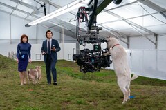 A műsor jellegzetes, 70-es évek ihlette esztétikájának elérése érdekében a kameratesteket Panavision C sorozatú anamorfikus objektívekkel párosították. (Kép forrása: Apple TV+)