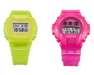 A képen a Casio G-Shock DW-6935-4 a jobb oldalon, és a DW-5635-9 a bal oldalon. (Kép forrása: G-Central)