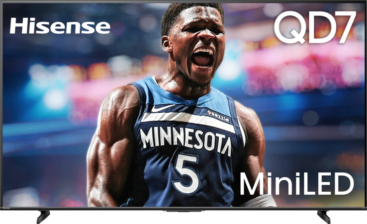 A Hisense QD7QF Mini LED TV. (Kép forrása: Hisense)