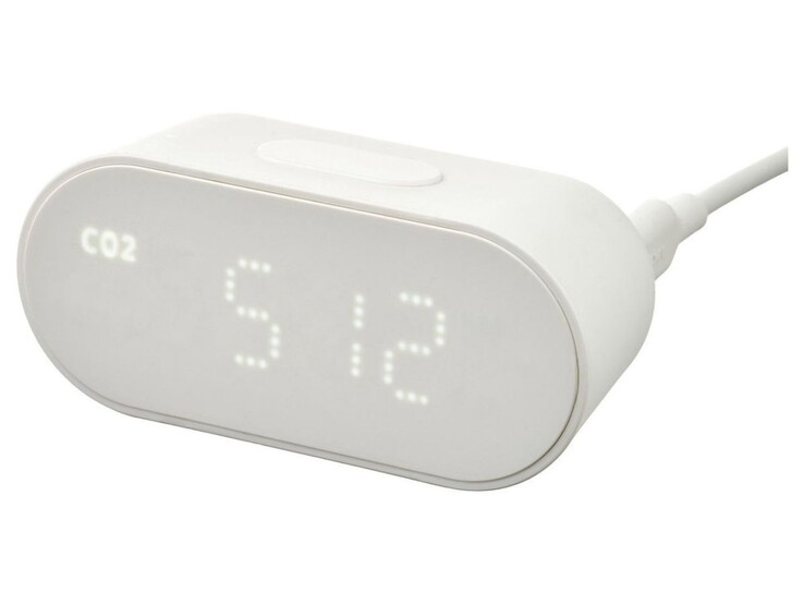 Az IKEA Alpstuga levegőminőség-érzékelő. (Kép forrása: IKEA)