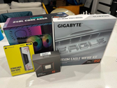 Egy kép, amely a Redditor a Corsair 32GB DDR5 Memory Kit, AMD Ryzen 5 7600X CPU, Gigabyte B850M Eagle alaplap és Cooler Master 240L AIO