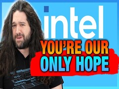 Intel Arc kiadások videó előnézeti kép (kép forrása: Gamers Nexus YouTube)