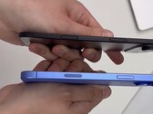 A "17 Air" (fent) egy másik iPhone mellett. (Kép forrása: Majin Bu via X)