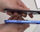 A "17 Air" (fent) egy másik iPhone mellett. (Kép forrása: Majin Bu via X)