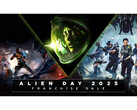 Az Alien Day 2025 promóciós képe a Steamen, amely az Alien Isolation, az Aliens Dark Descent és az Alien Rogue Incursion borítóképeit mutatja be. (Kép forrása: Steam)