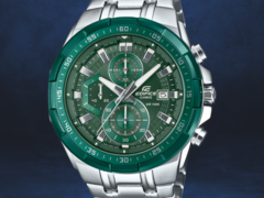 A Casio három új Edifice EFR-539DE karórát (a képen az Edifice EFR-539D-3AV) listázott globális weboldalán. (Kép forrása: Casio, szerk.)