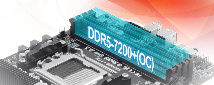 4 DDR5 RAM-foglalat, akár 7,400 MHz-ig