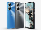 A HTC Wildfire E5 Plus kék és fekete színben kapható. (Kép forrása: HTC)
