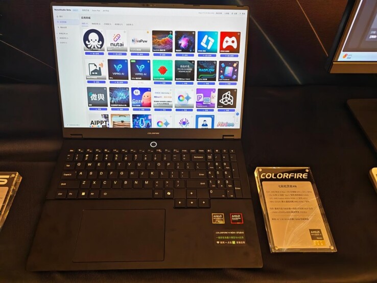 A Colorful egy kínai AMD-rendezvényen mutatta be a Strix Point processzorral felszerelt Lingchuang K16 gamer laptopját.