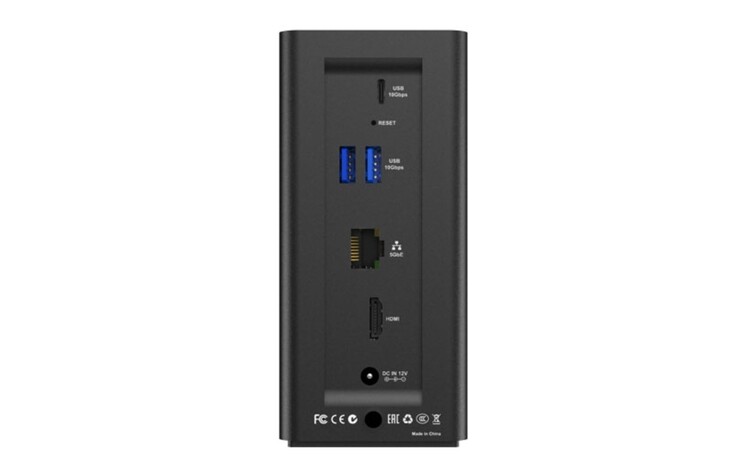 HDMI és USB portok állnak rendelkezésre. (Kép forrása: TerraMaster)