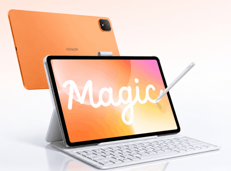 A MagicPad 4 billentyűzettel és tollal együtt
