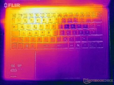 Felületi hőmérsékleti stresszteszt (felső oldal)