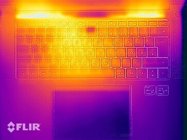 Surface temperature stress test (top)