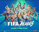 FIFA Heroes promóciós grafika a 2026. június 22-i megjelenés előtt.