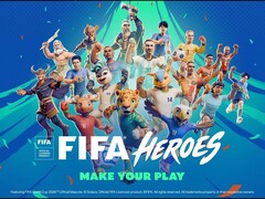 FIFA Heroes promóciós grafika a 2026. június 22-i megjelenés előtt.