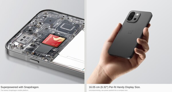A OnePlus 13s Snapdragon 8 Elite processzorral és 6,32 hüvelykes kijelzővel rendelkezik majd. (Kép forrása: OnePlus)