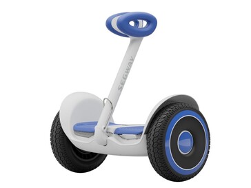 A Segway S2 Kids két kereke segítségével önmagát egyensúlyozza.