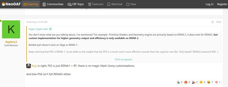 A Sony PS6 RDNA 5 specifikációi kiszivárogtak.