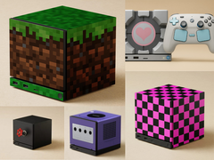 A közösség által tervezett különböző Steam Machine skinek gyűjteménye az r/Steam subredditről. (Kép forrása: r/Steam)