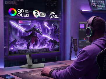 Az AGON Pro AG326UZD2 promóciós képe.