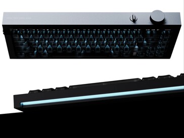 Lofree Hyzen felső és alsó nézet.