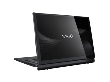 A Vaio T sorozat nézet módban (finom fekete)