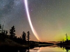 Egy kép a STEVE jelenségről (Kép forrása: Dave Markel Photography; kivágva)